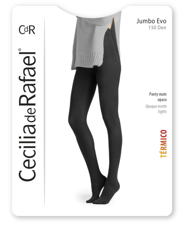 Cecilia De Rafael Jumbo EVO 150 Den – Panty Térmico Opaco