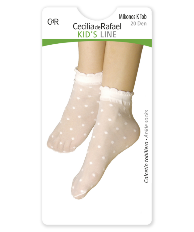 Cecilia De Rafael Mikonos K Tob 30 Den – Calcetín Tobillero Microtul