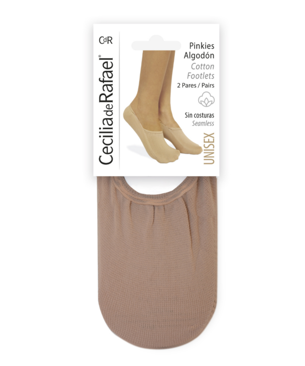 Cecilia De Rafael Pinkies Algodón – Unisex – Salvapies – Sobre De 2 Pares