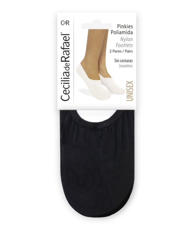 Cecilia De Rafael Pinkies Poliamida – Unisex – Calcetines – Sobre De 2 Pares