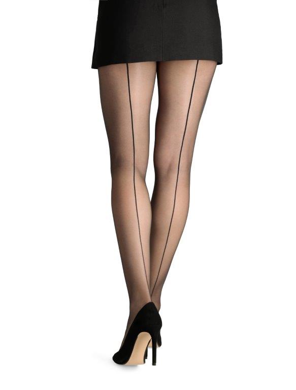 Cecilia De Rafael Sevilla Chic – 15 Den – Panty Brillo Con Costura Trasera