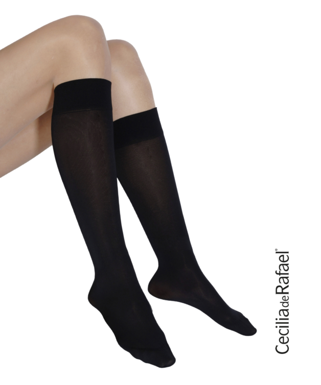 Cecilia de rafael Zafiro 50 Mi Bas – 50 Den – Calcetines opacos
