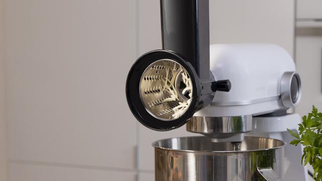 Cecotec Accesorio Para Amasadora Twist&Fusion Salad. 3 Tambores Intercambiables Ideal Para Cortar Rallar Y Rebanar Verduras Acero Inoxidable Compatible Con La Gama De Amasadoras Twist&Fusion Accesorio Amasadora