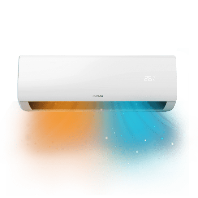 Cecotec AirClima 12000 Smartfresh Aire Acondicionado Split De 3000 Frigorías 12000 BTU Con Bomba De Calor Mando A Distancia Y Pantalla LED. Sistema Inverter. 5 Modos Y 8 Velocidades. Deshumidificación Diaria De 28 8 L/ Día Y