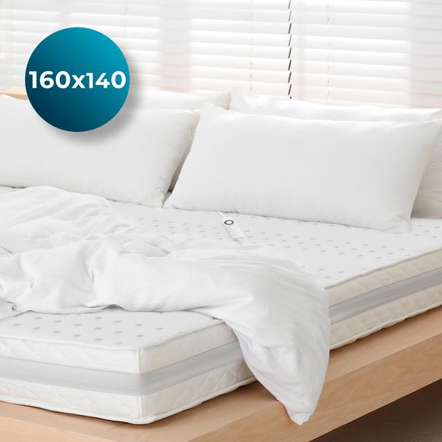 Cecotec Bajera Eléctrica 160x140 Con Apagado Automático Y 6 Niveles De Temperatura Ajustables Bajera Eléctrica