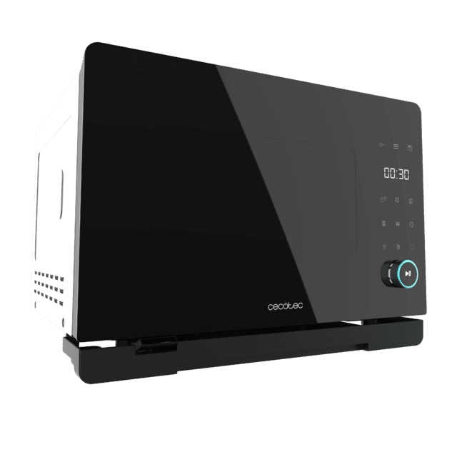 Cecotec Bake&Steam 4000 Combi Gyro Advance Horno de vapor 3 en 1 con función vapor convección y freidora de aire 40 litros de capacidad 8 funciones de cocinado función de autolimpieza rustidor y 2400 W de potencia. Horno de v