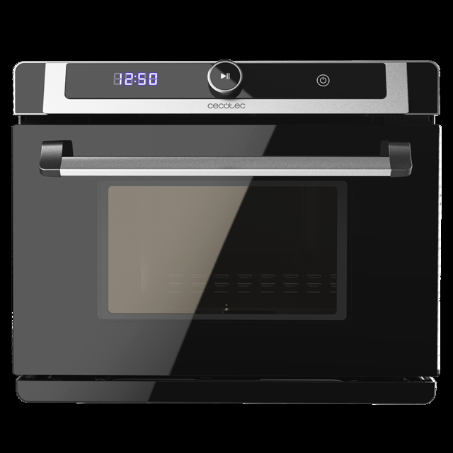 Cecotec Bake&Steam 4000 Combi Gyro Horno De Vapor 3 En 1 Con Función Vapor Convección Y Freidora De Aire 40 Litros De Capacidad 7 Funciones De Cocinado Función De Autolimpieza Rustidor Y 2400 W De Potencia. Horno A Vapor Con