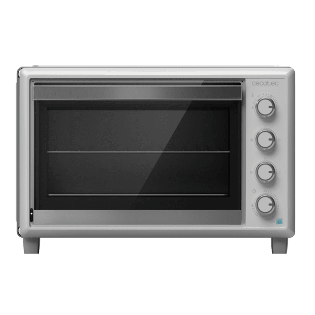 Cecotec Bake&Toast 4600 White Gyro Horno Sobremesa Con Gran Capacidad De 46 Litros 12 Funciones Combinables Gran Potencia De 2000W Y Rustidor Giratorio. Horno Sobremesa