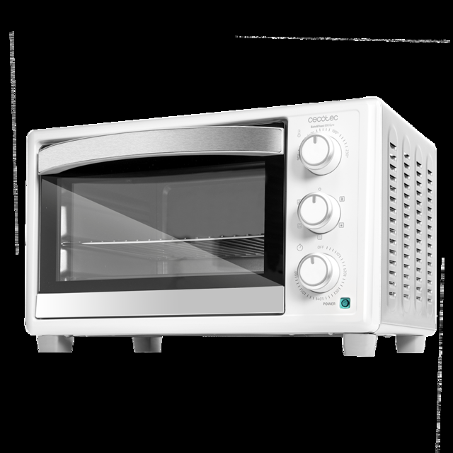 Cecotec Bake&Toast 690 Gyro. Horno Sobremesa Con Capacidad De 30 Litros 1500 W 5 Modos Temperatura Hasta 230ºC Y Tiempo Hasta 60 Minutos Incluye Accesorio Rustidor Con Pinzas Horno De Sobremesa Convección 30 Litros  