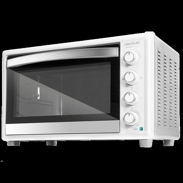 Cecotec Bake&Toast 790 Gyro. Horno Sobremesa De 2000W Capacidad De 46 Litros 12 Modos Temperatura Hasta 230ºC Y Tiempo Hasta 60 Minutos Incluye Accesorio Rustidor Con Pinzas Horno De Sobremesa Eléctrico 46 Litros