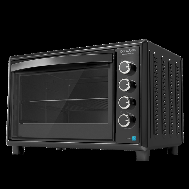 Cecotec Bake&Toast 850 Gyro. Horno De Sobremesa 2200 W Capacidad 60 Litros Cocina Por Convección 12 Funciones Incluye Rustidor Giratorio Luz Interior Puerta De Doble Cristal Horno De Sobremesa Eléctrico 60 Litros  
