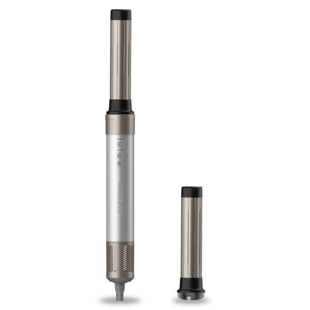 Cecotec Bamba CeramicCare 2in1 AirGlam Aluminum Moldeador Multifunción 2 En 1 Con Tecnología Coanda Que Seca Moldea Riza Y Elimina El Efecto Frizz. Con 3 Velocidades 3 Temperaturas Y Control Inteligente Del Calor. Motor Digita