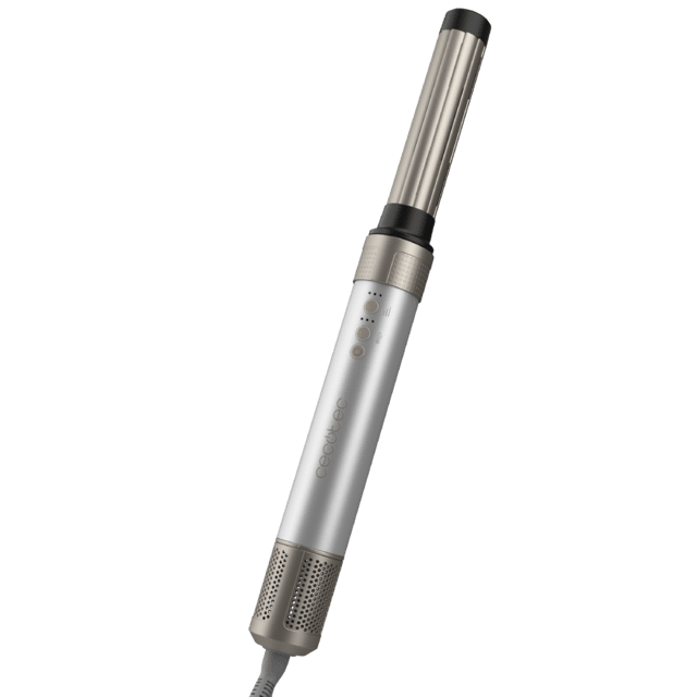 Cecotec Bamba CeramicCare 2in1 AirGlam Aluminum Moldeador Multifunción 2 En 1 Con Tecnología Coanda Que Seca Moldea Riza Y Elimina El Efecto Frizz. Con 3 Velocidades 3 Temperaturas Y Control Inteligente Del Calor. Motor Digita