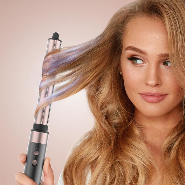 Cecotec Bamba CeramicCare Cepillo De Aire Moldeador 6 En 1 Con 6 Cabezales Intercambiables 2 Velocidades Y 3 Temperaturas Cepillo De Aire Moldeador Secador Alisador Y Rizador