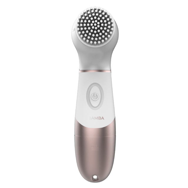 Cecotec Bamba FaceCare TotalClean Cepillo Facial Con 9 Cabezales Para Cara Cuerpo Y Pies Con Giro De 360º Un Diseño Ergonómico Y Con Bolsa De Viaje. Cepillo Facial 