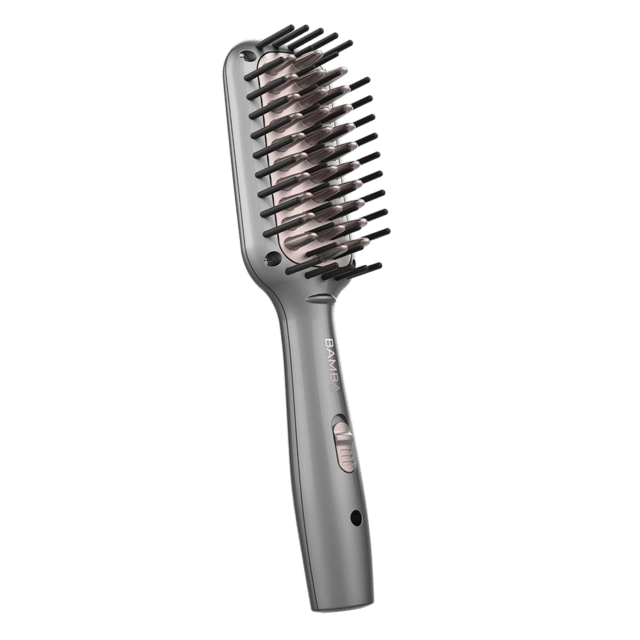 Cecotec Bamba InstantCare 800 Travel Brush. Cepillo Alisador De Viaje De 26 W Revestimiento De Cerámica Y Turmalina Temperatura Máxima 190º Calentamiento En 90 Segundos Bolsa De Viaje Cepillo Alisador