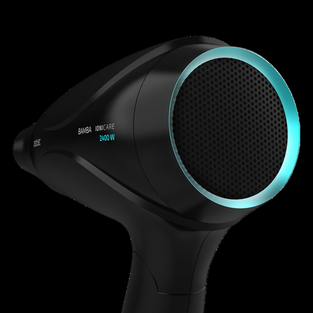 Cecotec Bamba IoniCare 5450 Power&Go Pro Ice Secador De Pelo Ionico Con 2400 W De Potencia Con Difusor Ion Real Gran Caudal Y Función De Aire Frío (Azul) Secador De Pelo De Viaje Con Difusor