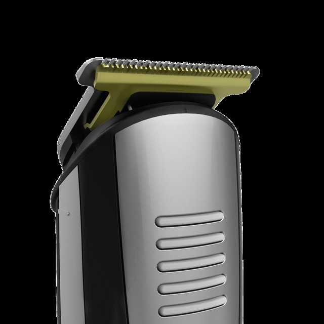 Cecotec Bamba PrecisionCare Multigrooming Pro. Afeitadora Multifunción 5 En 1 Waterproof Batería De Litio Cuchillas De Revestimiento De Titanio Pantalla Digital 13 Ajustes De Longitud 6 Peines Máquina De Afeitar Eléctrica Cu