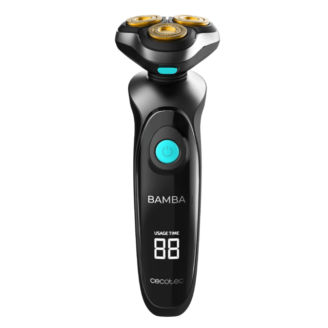 Cecotec Bamba PrecisionCare TwistGroom 10in1.Afeitadora Multigrooming Con Base De Carga Batería De Litio Cuchillas De Acero Inox Con Recubrimiento De Titanio Pantalla Digital Y Waterproof Multigroomig 10 En 1