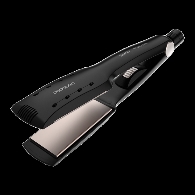 Cecotec Bamba Ritual Care 900 Wet&Dry Max Plancha De Pelo Con Placas Anchas Y Tecnología 3D Revestimiento De Queratina Y Aceite De Argán Temperatura Constante 210ºC 3m De Cable<p Class="p1" Style="margin: 0px; Font-variant-nu