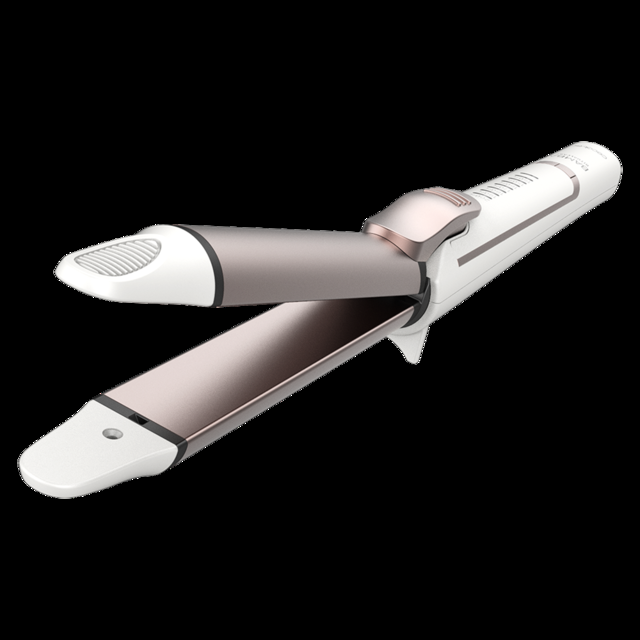 Cecotec Bamba RitualCare 1000 HidraProtect 2in1. Plancha Y Tenacilla Revestimiento De Turmalina Tecnología Pro Ionizer Calentamiento Ultrarrápido Temperatura Entre 140 Y 220 Grados Plancha De Pelo Y Rizador