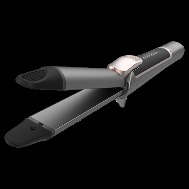 Cecotec Bamba RitualCare 1000 Titanium 2in1. Plancha Y Tenacilla Revestimiento De Titanio Calentamiento Ultrarrápido Selector Táctil Temperatura Entre 140 Y 220 Grados Plancha De Pelo Y Rizador