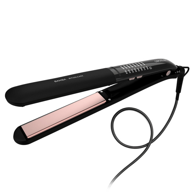 Cecotec Bamba RitualCare 1200 Titanium Ion Touch Plancha De Pelo De Titanio Táctil Con Ion Real Plancha De Pelo