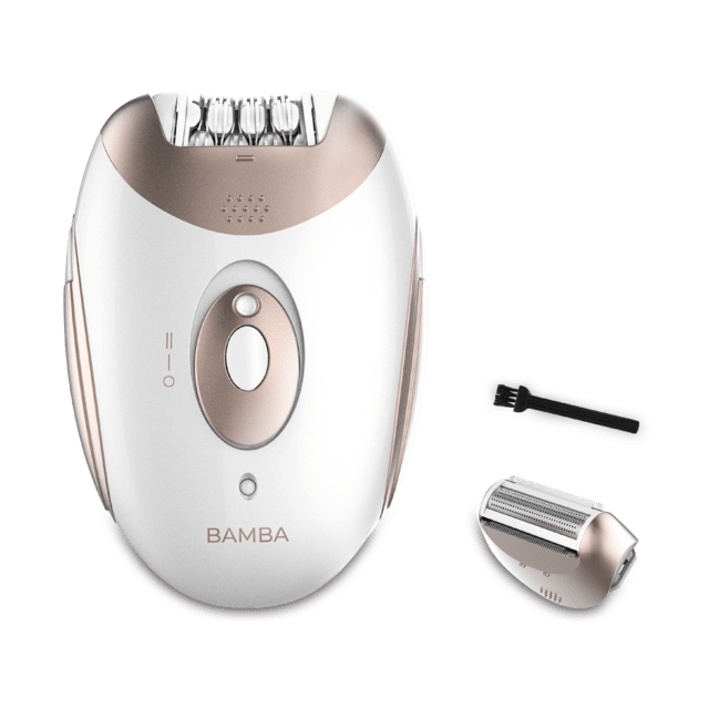 Cecotec Bamba SkinCare Depil-Action Depiladora con batería de litio y cabezales intercambiables. Depiladora