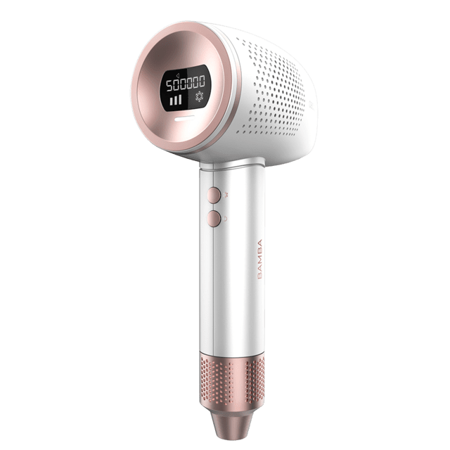 Cecotec Bamba SkinCare IPL Gun Depiladora De Luz Pulsada De Pistola Compacta Con Lámpara De Cuarzo 500.000 Disparos Y Pantalla. Además Tiene Una Función De Enfriamiento Y Un Sistema De Seguridad. Depiladora De Luz Pulsada