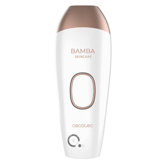 Cecotec Bamba SkinCare IPL Quartz M. Depiladora IPL Luz pulsada 120.000 disparos Lámpara de Cuarzo Sensor para detección de piel Diseño compacto Depiladora IPL