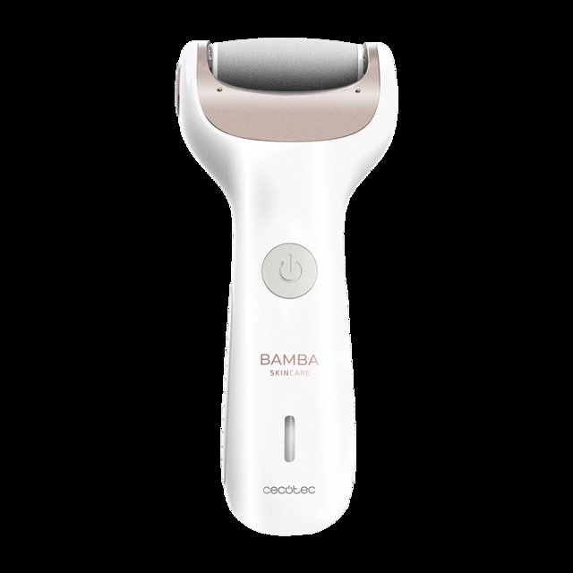 Cecotec Bamba SkinCare Silky Lima eléctrica para pies con batería de litio recargable modo con cable y sin cable rodillos de distintos gramajes Lima eléctrica pies  