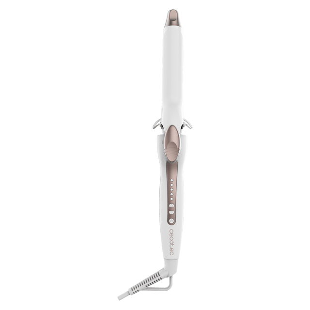 Cecotec Bamba SurfCare 790 Curly M. Rizador De Pelo Con Revestimiento De Queratina Y Aceite De Argán Con Temperatura Ajustable De 120 A 200ºC 5 Ajustes De Temperatura Autoapagado Rizador De Pelo