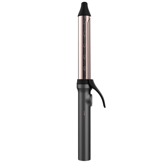 Cecotec Bamba SurfCare Epic Curly Sphere Rizador De Pelo Manual De 32 Mm De Cerámica Y Turmalina Con Ajuste De Temperatura Y Pantalla LED. Además Posee Una Tecnología De Iones. Rizador De Pelo Manual