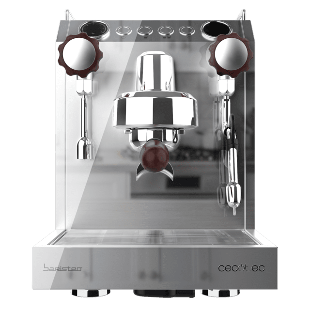 Cecotec Baristeo Classic Cafetera Barista Profesional: Pre-infusión Precisa Bomba Force Aroma De 15 Bares Control PID Y Doble Sistema De Calentamiento Para Resultados De Alta Gama. Cafetera Espresso Barista