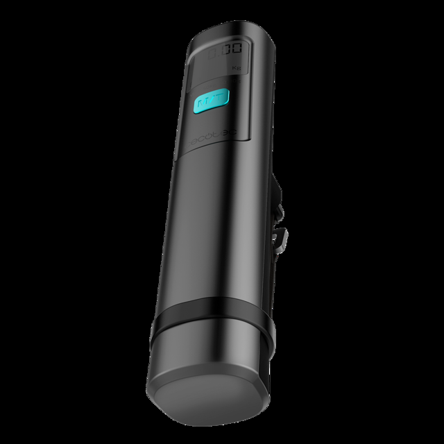 Cecotec Báscula De Viaje TravelControl 5000 EcoPower. Sin Pilas Ni Batería Dinamo Incorporada Cambio De Unidades Pantalla LED Correa Flexible Tamaño Compacto Capacidad Máxima 50kg Báscula Para Maletas