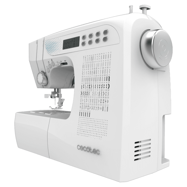 Cecotec BelleCouture 21500 Máquina De Coser Con 215 Puntadas Para Un Nivel Experto Y Kit De Accesorios Máquina De Coser