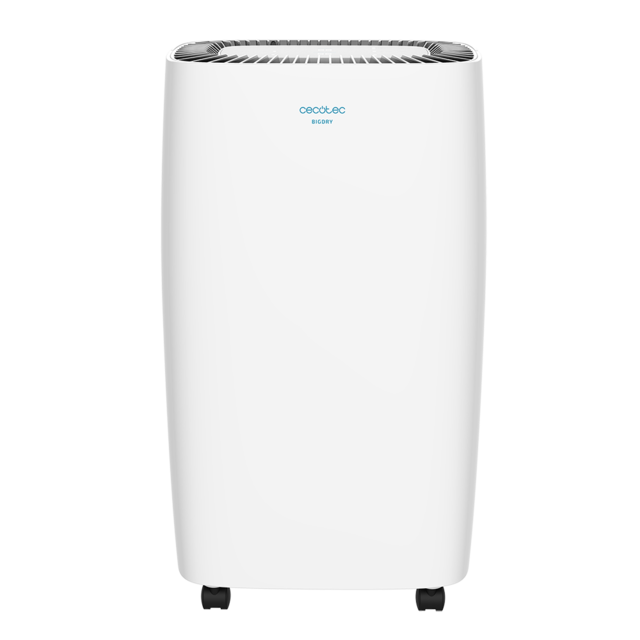 Cecotec Big Dry 4000 Expert. Deshumidificador Con Temporizador 24h 10L/día Depósito Extraíble 2 5L Cobertura 105m3/h Gas R290 Silencioso Humedad 40% A 80% Pantalla LED Apagado Automático Deshumidificador Silencioso