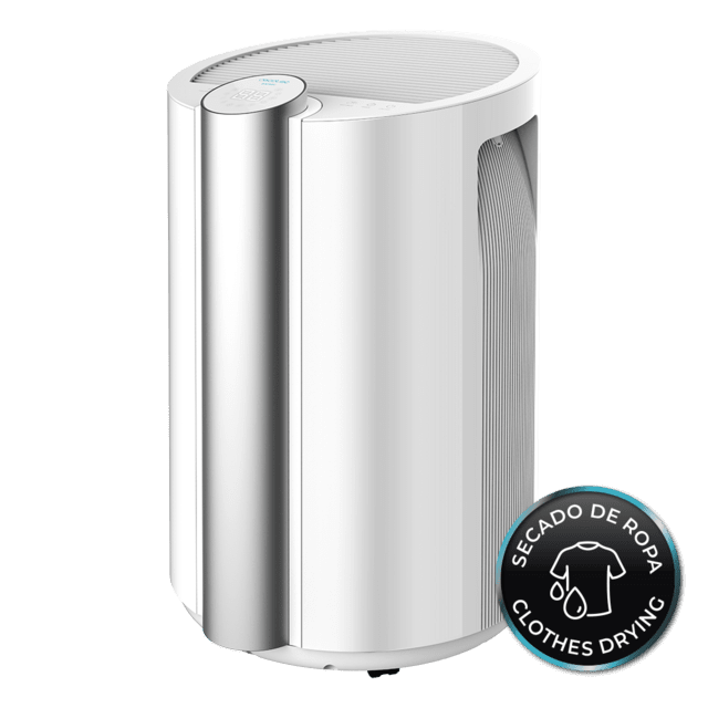 Cecotec Big Dry 9000 Professional. Deshumidificador con Temporizador 12h 20L/día Depósito extraíble 4 5L Cobertura 250m3/h Gas R290 Silencioso Humedad 40% a 80% Pantalla LED Apagado Automático Deshumidificador silencioso  