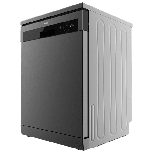 Cecotec Bolero Aguazero 6100 Dark E Lavavajillas Bolero Dark De 60cm 13 Cubiertos 6 Programas Con Función Dry+ 3 En 1 Media Carga Y Comienzo Diferido. Lavavajillas 60 Cm