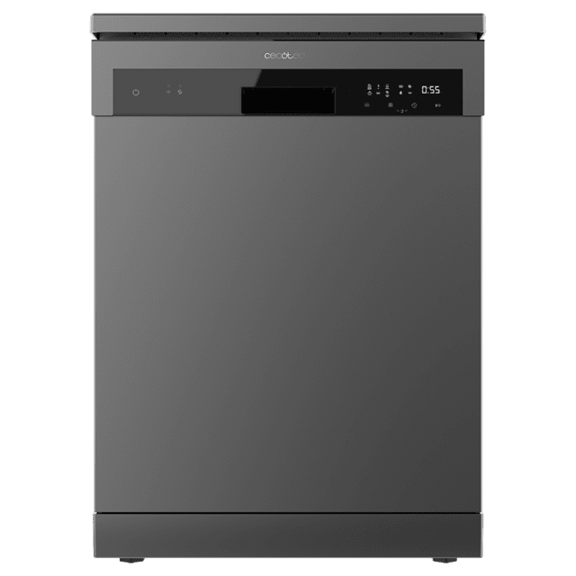 Cecotec Bolero Aguazero 6100 Dark E Lavavajillas Bolero Dark de 60cm 13 cubiertos 6 programas con función Dry+ 3 en 1 media carga y comienzo diferido. Lavavajillas 60 cm