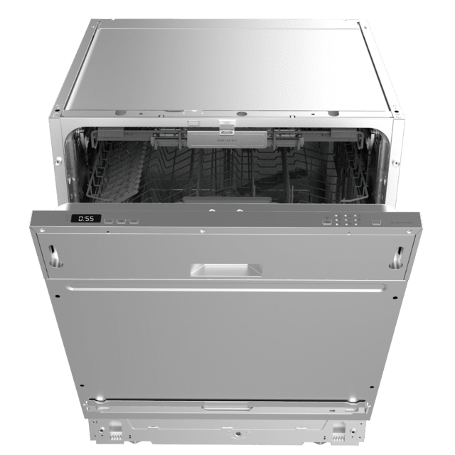 Cecotec Bolero Aguazero 6500 Full-BI C Lavavajillas Bolero Integrable De 60cm 15 Cubiertos Tercera Bandeja 6 Programas Con Dual Zone Wash O2 Dry Motor Inverter Plus Y Comienzo Diferido.  Lavavajillas 