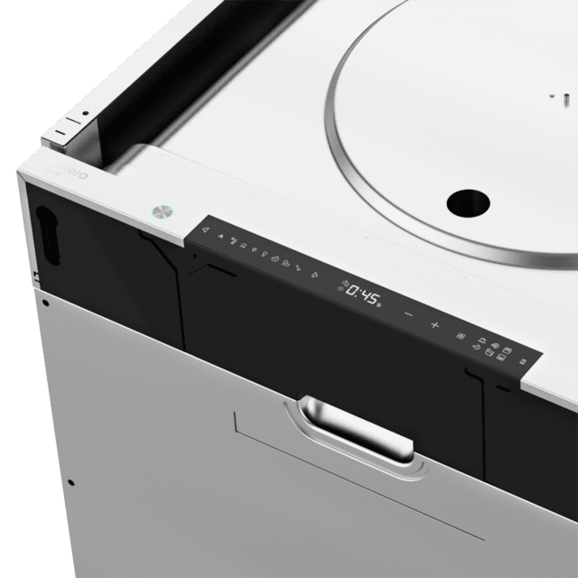 Cecotec Bolero Aguazero 8000 Full Built-in. Lavavajillas Integrable 60 Cm Bajo Consumo 14 Cubiertos 8 Programas Filtro ABT Antibacteriano Modo ECO Apertura Puerta Automática Lavavajillas