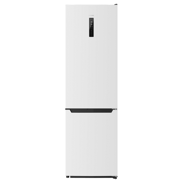 Cecotec Bolero CoolMarket 356 White D Frigorífico Combi White con 356 litros de capacidad 200 cm de alto y 60 cm de ancho clase D y motor inverter plus. Con sistema Multi Air Flow Total No Frost y 2 cajones para los productos f