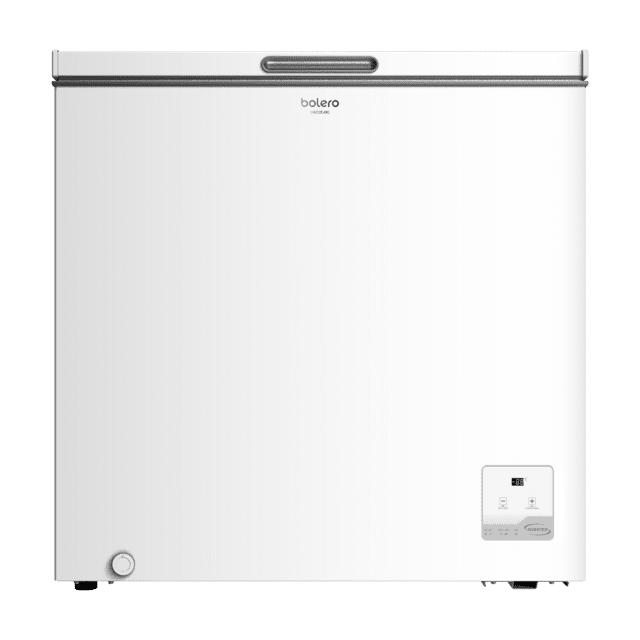 Cecotec Bolero CoolMarket Chest 199 white E Congelador horizontal white con capacidad 199 litros control electrónico clase E motor inverter plus display convertible a frigorífico. Congelador arcón horizontal 199 Litros