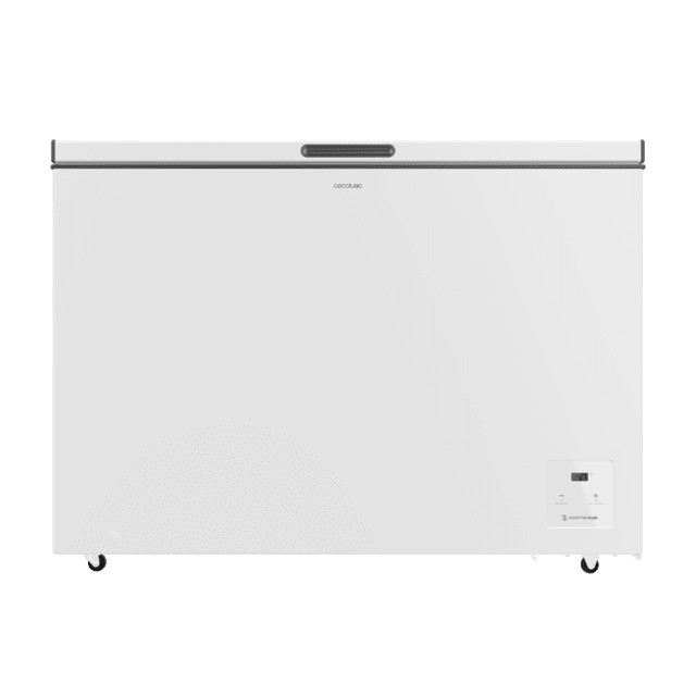 Cecotec Bolero CoolMarket Chest 299 White E Cogelador Horizontal Blanco 84 5cm Alto Y 111 5cm Ancho Con 299 L De Capacidad Compresor Inverter Plus Conversible A Frigorífico Clase Energética E Y Con Modo Fast Freezing Cogelador