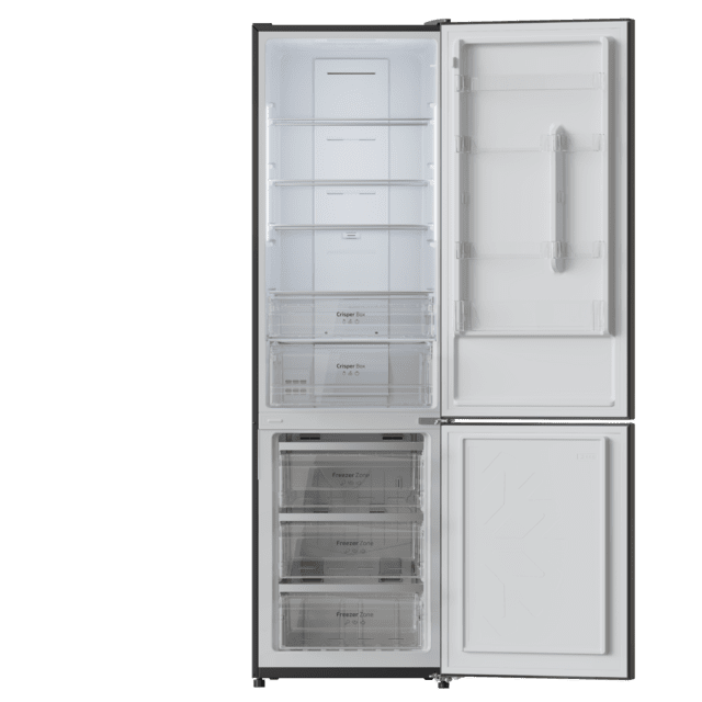 Cecotec Bolero CoolMarket Combi 356 Dark E Frigorífico Combi Inox Oscuro 200cm Alto Y 59 5 Cm Ancho Capacidad 356L Total No Frost Clase Energética E. Además Cuenta Con Distintos Modos Como Fast Cooling Y Fast Freezing Así Co
