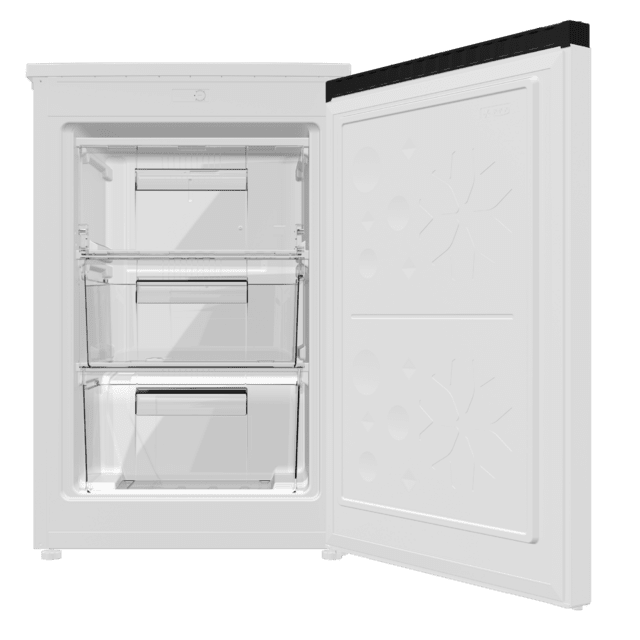 Cecotec Bolero CoolMarket TF 85 White E Congelador De Sobremesa Blanco 84 5cm De Alto Y 54 9cm De Ancho 85 Litros De Capacidad Clase Energética E Con 3 Cajones Para Almacenar Sus Alimentos Congelador