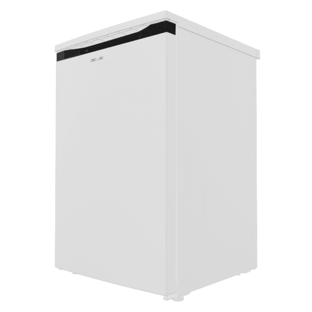 Cecotec Bolero CoolMarket TF 85 White E Congelador De Sobremesa Blanco 84 5cm De Alto Y 54 9cm De Ancho 85 Litros De Capacidad Clase Energética E Con 3 Cajones Para Almacenar Sus Alimentos Congelador