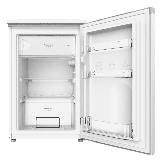 Cecotec Bolero CoolMarket TT 107 White Mini Frigorífico De 107 Litros De Capacidad Color Blanco Clase E Temperatura Regulable Crisper Box Cajón Congelador Y Nivel Sonoro Bajo. Mini Frigorífico  