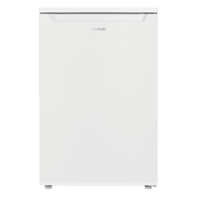 Cecotec Bolero CoolMarket TT 107 White Mini frigorífico de 107 litros de capacidad color blanco clase E temperatura regulable Crisper Box cajón congelador y nivel sonoro bajo. Mini frigorífico  